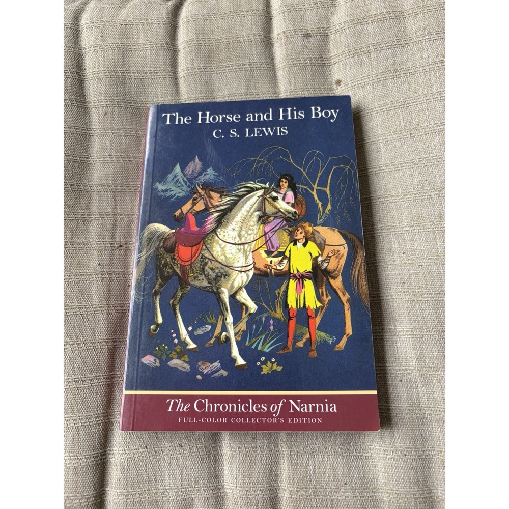 The Horse and His Boy C. S. Lewis Full-Color Collector Edition Narnia 2000 Book